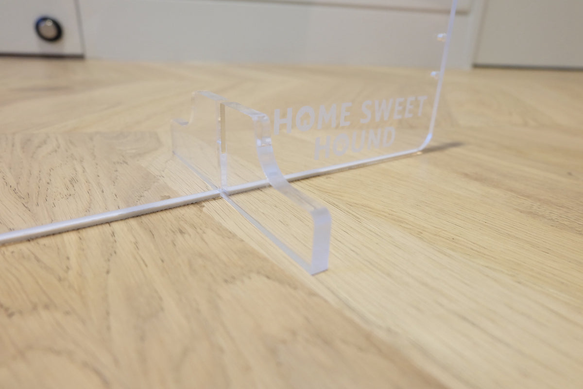 Modular 5-Panel Acrylic Pet Gate