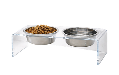 Acrylic Puppy Feeder