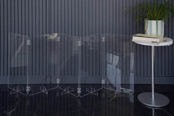 Modular 5-Panel Acrylic Pet Gate